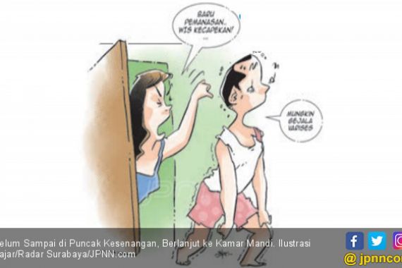 Belum Sampai di Puncak Kesenangan, Berlanjut ke Kamar Mandi - JPNN.COM