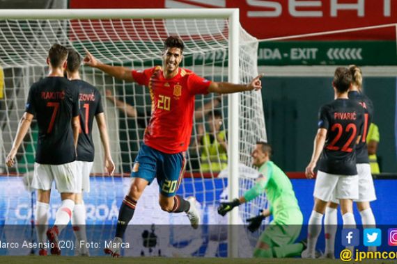 Spanyol vs Kroasia: Asensio Layak Dapat Bintang - JPNN.COM