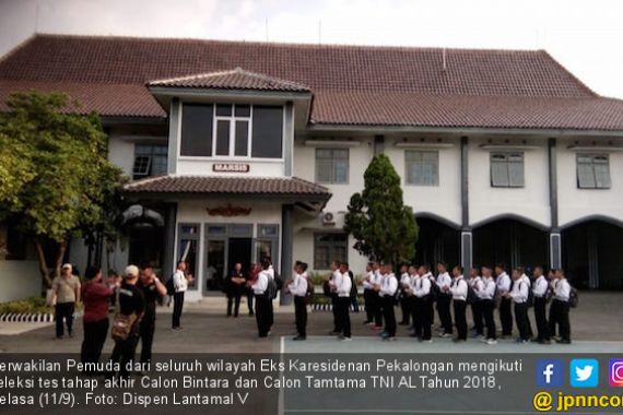 38 Pemuda dari Eks Karesidenan Pekalongan Tes Masuk TNI AL - JPNN.COM