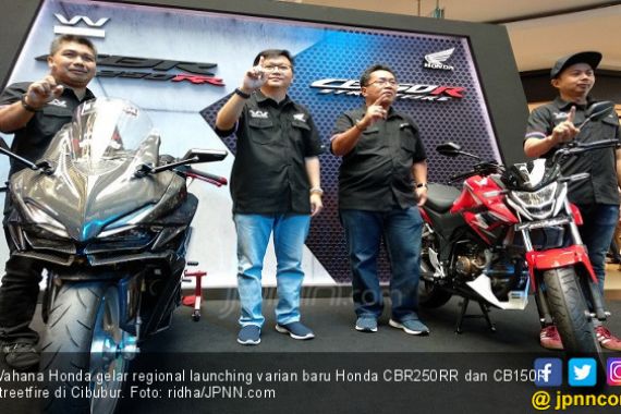 Perkuat Pasar, Wahana Rilis Honda CBR250RR dan CB150R Baru - JPNN.COM