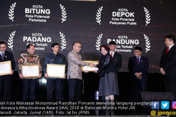 Tangan Dingin Danny Pomanto Bawa Makassar Menang IAA 2018 - JPNN.COM