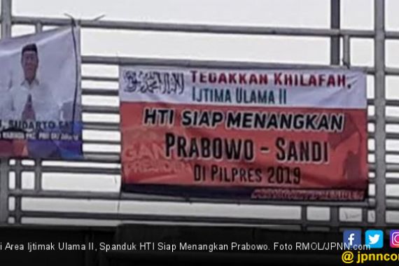 Ada Spanduk HTI Siap Menangkan Prabowo, Gerindra: Biar Saja - JPNN.COM