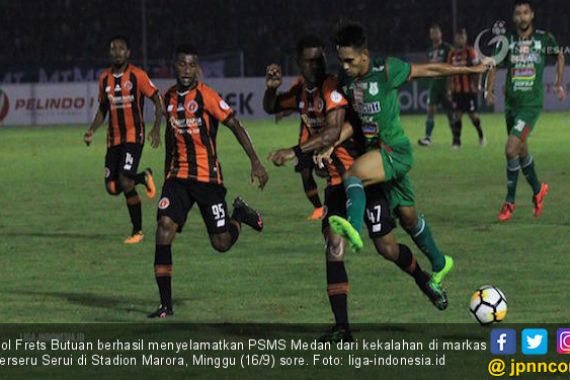 Gol Frets Butuan Selamatkan PSMS Medan dari Kekalahan - JPNN.COM