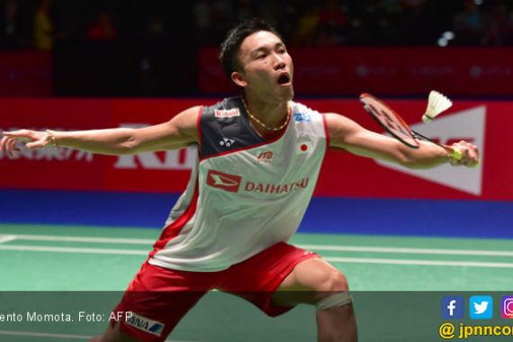 Japan Open: Kento Momota Akhiri Puasa Jepang Sejak 1977 - JPNN.COM