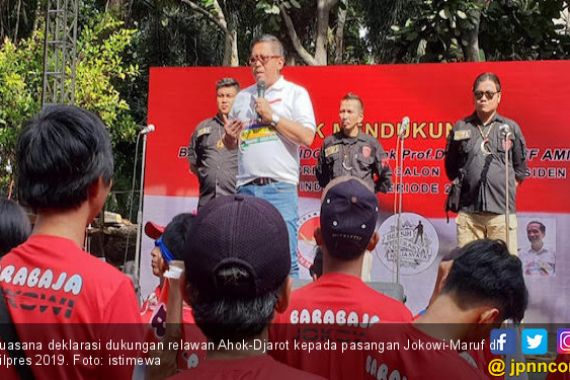 Relawan Ahok-Djarot Deklarasikan Dukungan ke Jokowi-Maruf - JPNN.COM