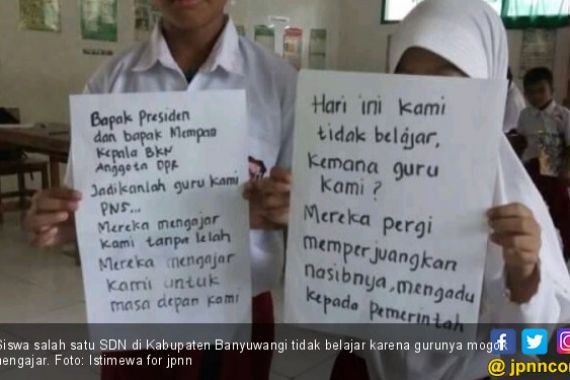 Guru Honorer K2 Mogok Mengajar, Jangan Anggap Remeh! - JPNN.COM