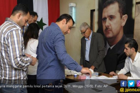 Syria Gelar Pemilu Lokal, Semua Kandidat Orangnya Assad - JPNN.COM