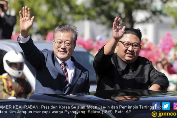 Kunjungan Perdana ke Pyongyang, Presiden Korsel Bawa Boyband - JPNN.COM
