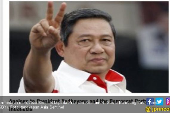 Asia Sentinel Cabut Artikel soal SBY, Begini Reaksi PD - JPNN.COM