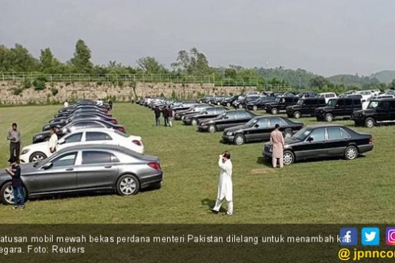 Zaman Susah, Pakistan Lelang Ratusan Mobil Bekas PM - JPNN.COM
