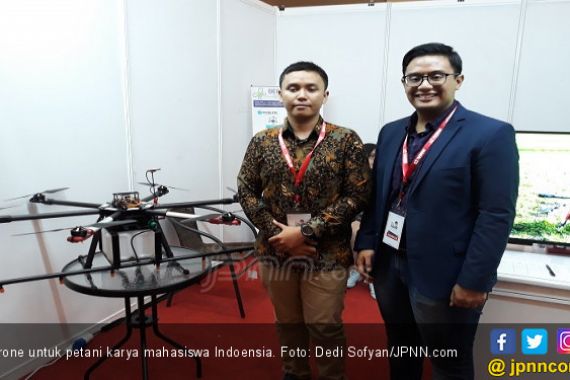 Drone Karya Mahasiswa Indonesia Buat Petani Kampung - JPNN.COM