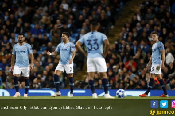 Kalah dari Lyon, Manchester City Catat Rekor Memalukan - JPNN.COM