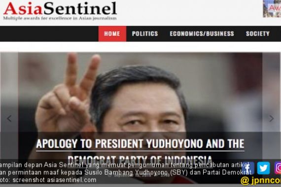 Asia Sentinel Sudah Minta Maaf, PD Tetap Ingin Proses Hukum - JPNN.COM