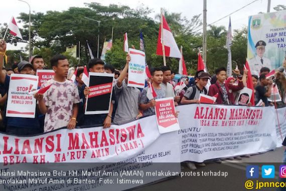 Mahasiswa Penolak Ma'ruf di Banten Didesak untuk Minta Maaf - JPNN.COM