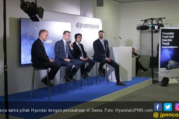 Truk Hyundai Bertenaga Hidrogen Diminati Perusahaan Swiss - JPNN.COM