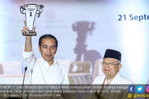 Nomor 1 untuk Jokowi-Ma'ruf Jadi Kebahagiaan PDI Perjuangan - JPNN.COM