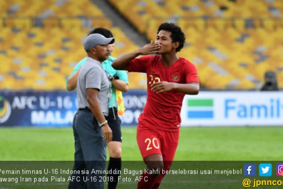 Timnas U-16 Indonesia vs India: Nobar di Rumah si Kembar - JPNN.COM