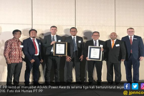PT PP Kembali Sabet ASIAN Power Awards - JPNN.COM