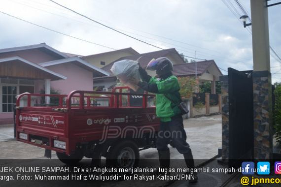 Hebat, Ada Ojek Online Khusus Sampah di Kalimantan Barat - JPNN.COM