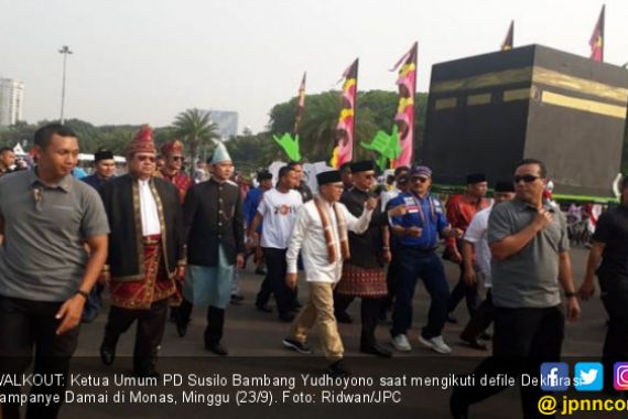 Pak SBY Walkout saat Deklarasi Kampanye Damai, Ini Sebabnya - JPNN.COM