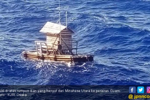 49 Hari Aldi Terkatung-katung Sendirian, Makan Ikan Mentah - JPNN.COM