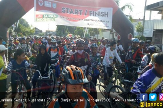 Melalui Sepeda Nusantara Berharap Muncul Bibit Muda Olahraga - JPNN.COM
