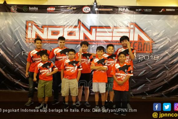 13 Pegokart Indonesia Siap Panaskan Sirkuit Italia - JPNN.COM