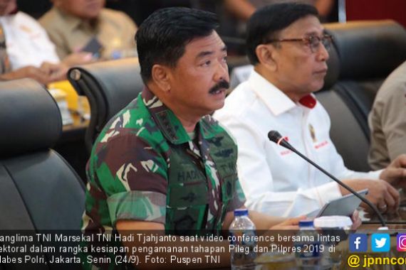 Prajurit TNI-Polri Harus Menjamin Keamanan Jelang 2019 - JPNN.COM
