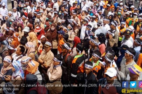 Pimpinan Honorer K2 DKI Jakarta: Sumpah, Hati Saya Gemas - JPNN.COM