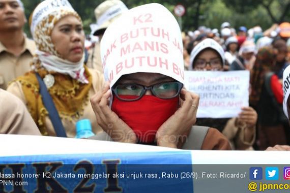 Empat Tuntutan Honorer K2, Dua Khusus DKI Jakarta - JPNN.COM