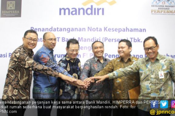 Bank Mandiri Gandeng Himperra dan Perpesma Salurkan KPR FLPP - JPNN.COM