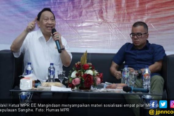 Wakil Ketua MPR EE Mangindaan: Jangan jadi Jago Kandang - JPNN.COM