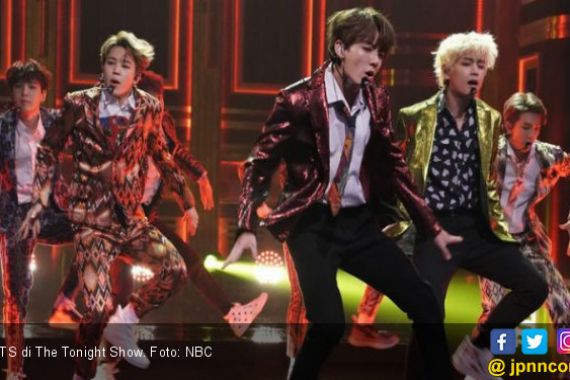 BTS Sukses Mengguncang The Tonight Show - JPNN.COM