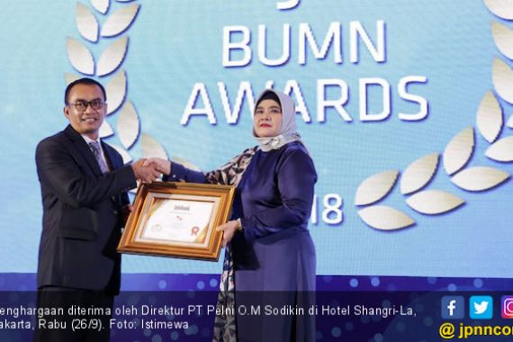 Pelni Raih Predikat Sangat Bagus di Infobank 9th BUMN Award - JPNN.COM