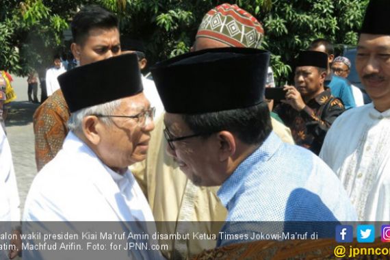 Kiai Ma'ruf Amin Beber Hubungannya dengan Habib Rizieq - JPNN.COM