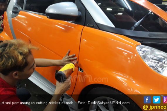 Cara Melepas Cutting Sticker di Bodi Mobil Tanpa Bekas - JPNN.COM