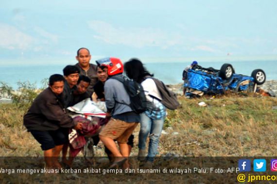 Korban Meninggal Gempa Sulteng Sudah 405 Orang - JPNN.COM