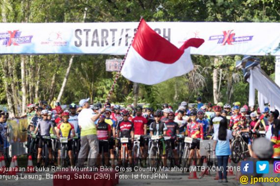 Zaenal Fanani Sabet Juara MTB XCM 2018 - JPNN.COM