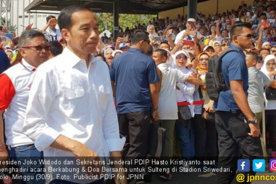 Hasto Sebut Pak Jokowi Masuk Angin jika Tak Salami Rakyat - JPNN.COM