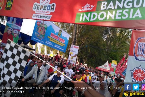 6 Pegowes Asing Ambil Bagian di Sepeda Nusantara Kulon Progo - JPNN.COM