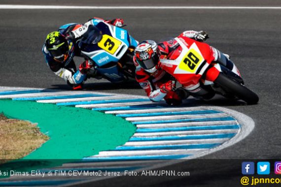 Pembalap Indonesia Tampil Maksimal di Moto2 dan Moto3 Jerez - JPNN.COM