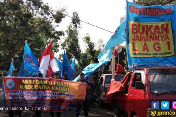 Ribuan Honorer K2 Gelar Aksi Lagi - JPNN.COM