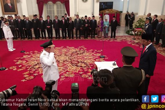 Jokowi Lantik Gubernur Sumsel dan Kaltim Terpilih - JPNN.COM