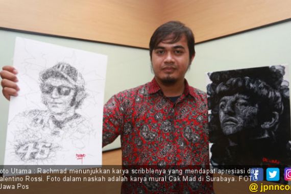 Rachmad Priyandoko Temukan Keasyikan Lewat Mural - JPNN.COM