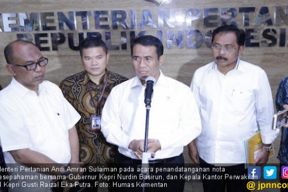 Kementan Gandeng Bank Indonesia dan Pemprov Kepri - JPNN.COM