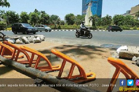 Surabaya Sediakan Tempat Parkir Khusus Sepeda - JPNN.COM