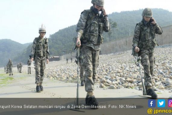 Makin Mesra, Dua Korea Bersih-Bersih Ranjau di Perbatasan - JPNN.COM