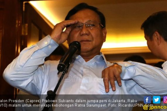 Prabowo Sepertinya Masih Shock Dengan Kasus Ratna Sarumpaet - JPNN.COM