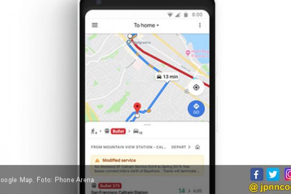 Versi Google Maps Baru Dibekali Fitur Musik - JPNN.COM