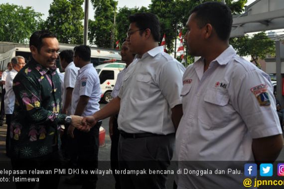 PMI DKI Kirim Relawan ke Lokasi Bencana Sulteng - JPNN.COM